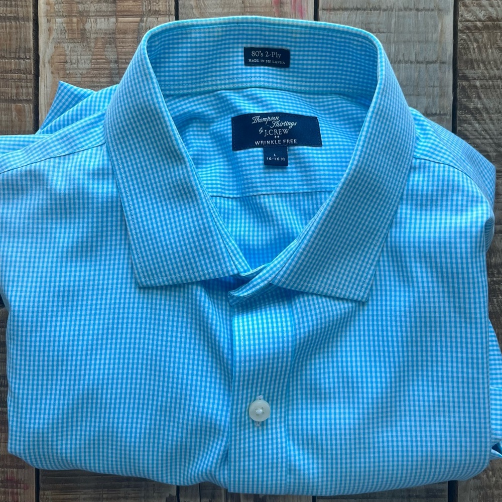 Thompson Shirtings by J. Crew - 80’s 2-Ply Casual Dress Shirt